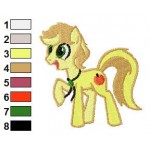 Young Braeburn My Little Pony Embroidery Design